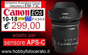 CANON 10/18 con EW-73C