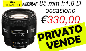 NIKKOR 85 mm f:1,8 AF