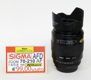 SIGMA 70/210 NIKON AF
