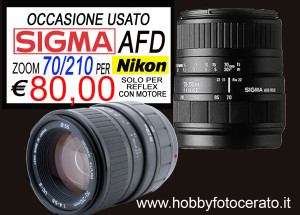 SIGMA 70-210 NIKON